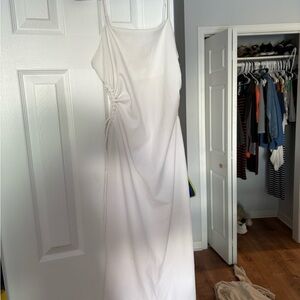 Altar'd State Strapless White Dress
